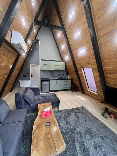 کلبه یک خوابه جنگلی شوپه 2