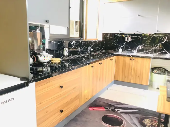 کلبه دوخوابه سوئیسی جکوزی دار تالاب