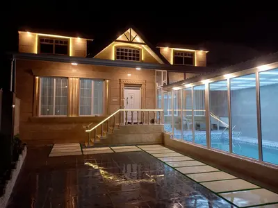 ویلا دوخوابه استخردار آبگرم مرزدشت