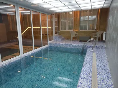 ویلا دوخوابه استخردار آبگرم مرزدشت