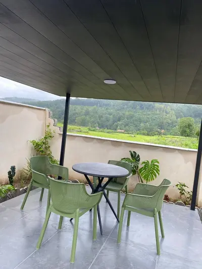 کلبه یک خوابه جکوزی دار جنگلی تالی