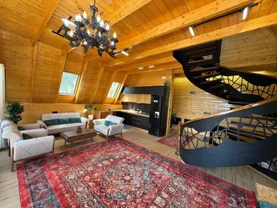 کلبه دوخوابه استخردار آبگرم رزا