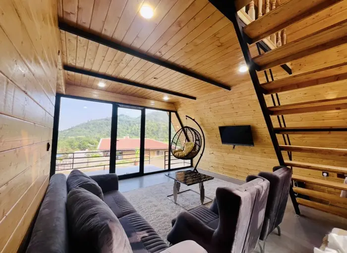 کلبه یک خوابه دوبلکس سوئیسی آیدن