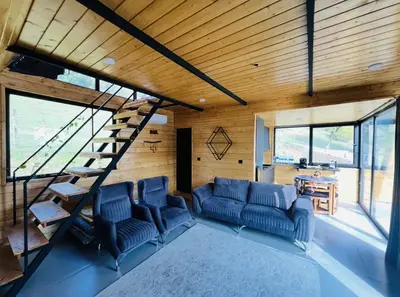 کلبه یک خوابه دوبلکس سوئیسی آیدن