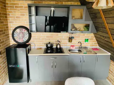 کلبه یک خوابه استخردار آبگرم سوئیسی اکتور