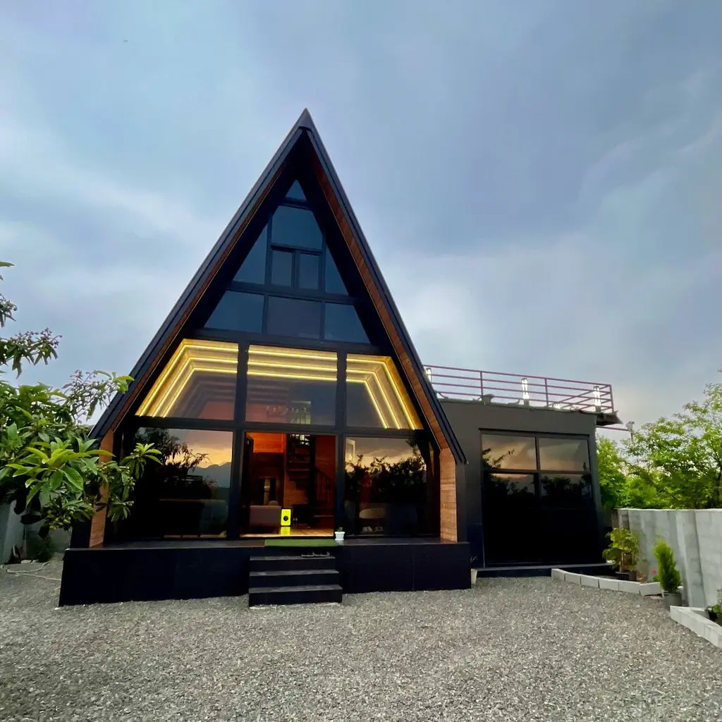 کلبه دوخوابه استخردار آبگرم دیار