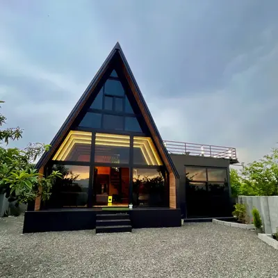 کلبه دوخوابه استخردار آبگرم دیار