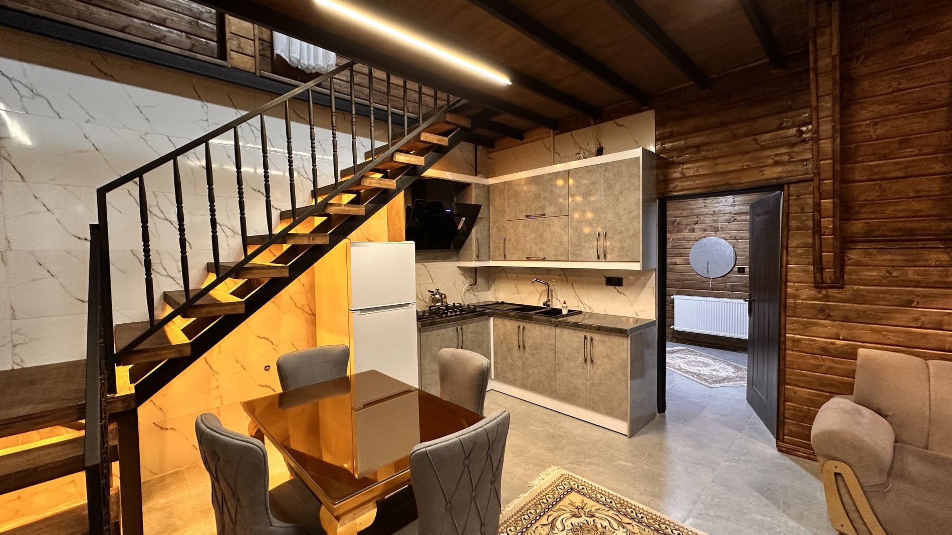 دوخوابه سوئیسی دوبلکس لونا