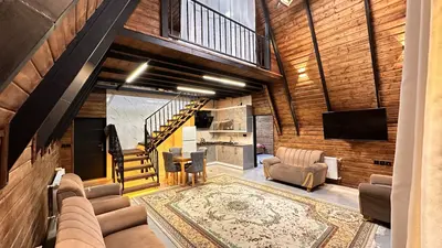 کلبه دوخوابه سوئیسی دوبلکس لونا