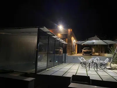 ویلا دوخوابه استخردار آبگرم بهادری