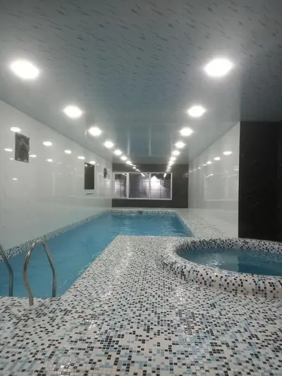 ویلا دوخوابه استخردار آبگرم باغ رستمی