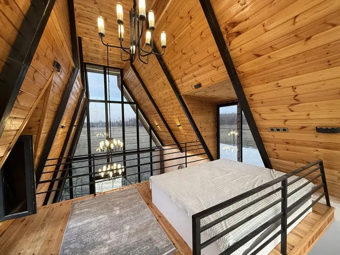 کلبه دوخوابه سوئیسی والیوه