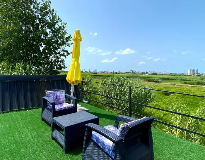 کلبه یک خوابه سوئیسی گلایل