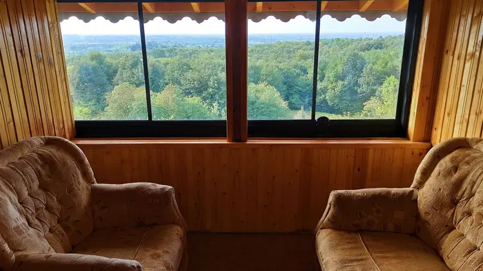 ویلا دوخوابه شهربانو ۱ - چشم انداز جنگل از بالکن