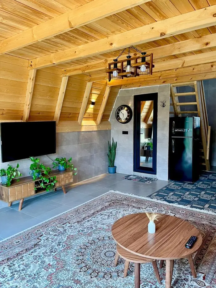 کلبه یک خوابه سوئیسی دوبلکس یزدان 1