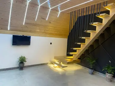 کلبه یک خوابه چوبی جانا