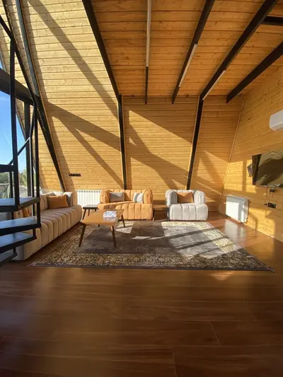 کلبه دوخوابه سوئیسی دوبلکس استخردار درنا