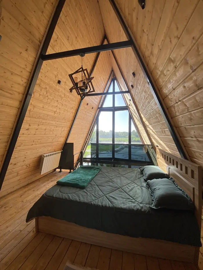 کلبه دوخوابه سوئیسی دوبلکس استخردار درنا