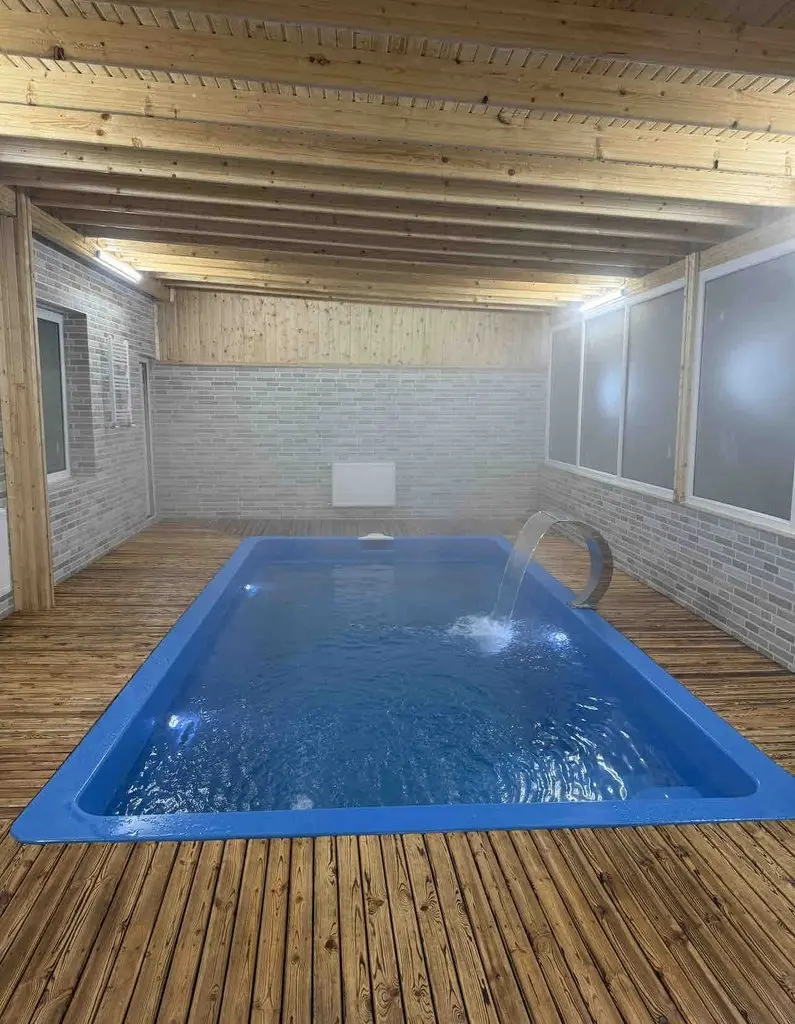 ویلا یک خوابه استخردار علیسررود - استخر چهار فصل