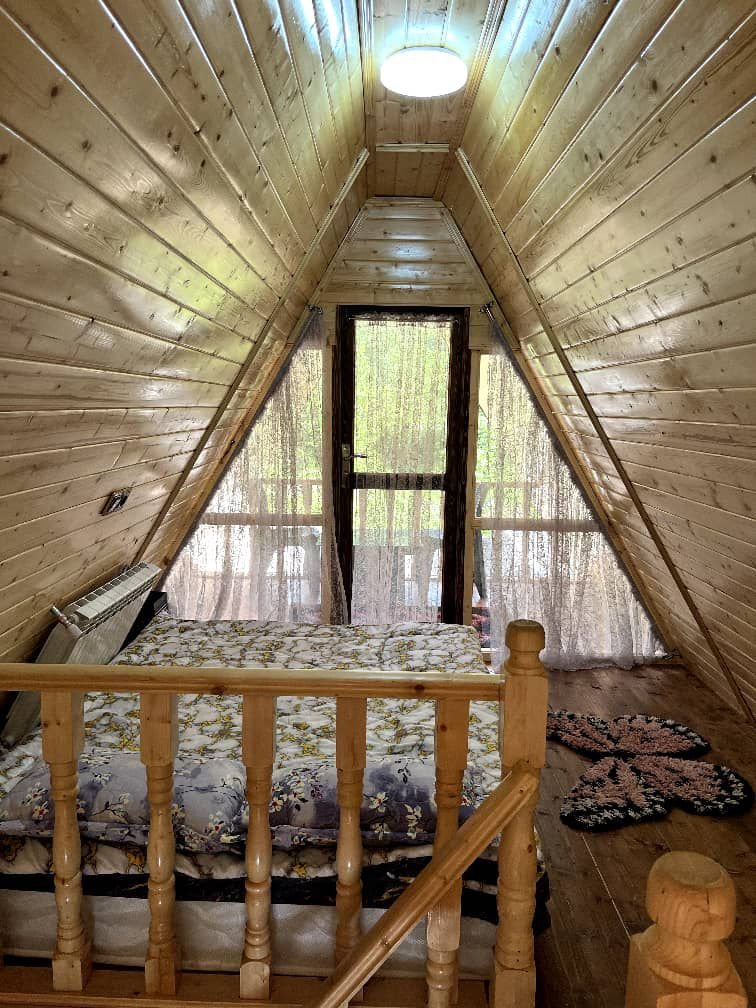 کلبه یک خوابه سوئیسی جکوزی دار لفور امامکلا