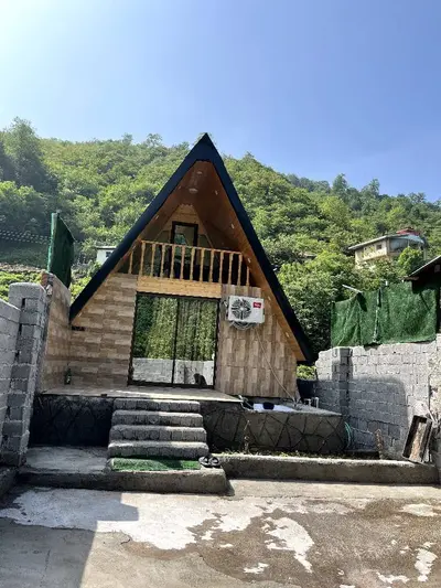 کلبه یک خوابه سوئیسی جکوزی دار لفور امامکلا