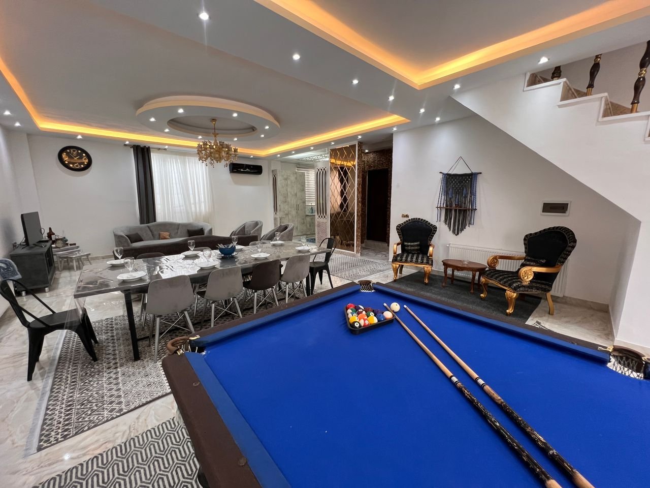 ویلا سه خوابه جنگلی دوبلکس بام