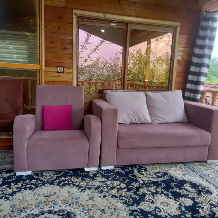 کلبه یک خوابه جنگلی دوبلکس حسین