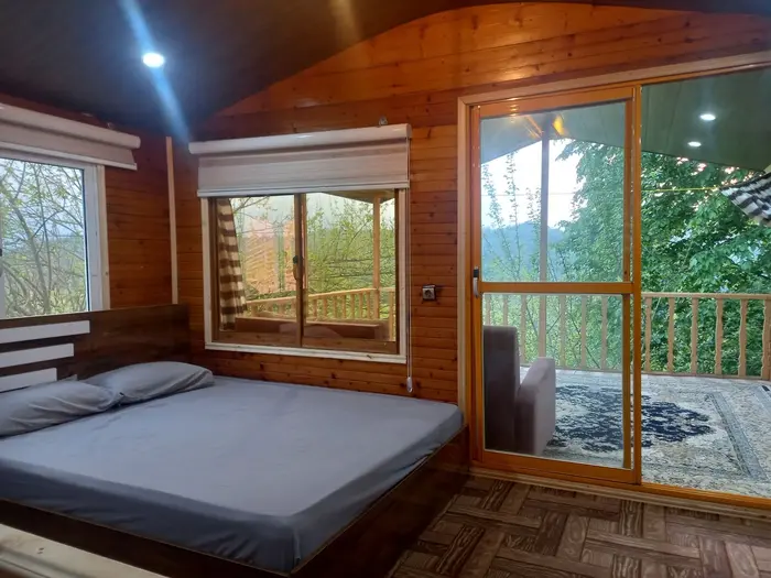 کلبه یک خوابه جنگلی دوبلکس حسین