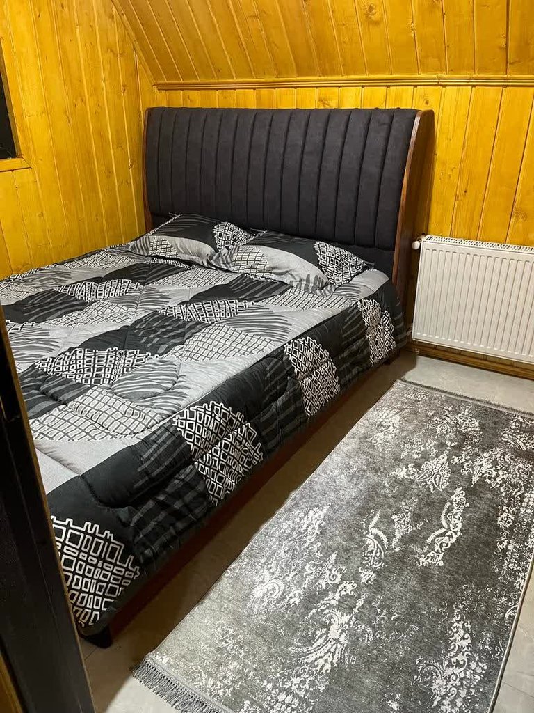 کلبه دوخوابه سوئیسی لب رودخانه برکه