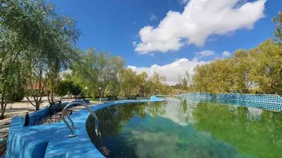 کلبه یک خوابه فرانسوی برکه 2