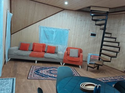 کلبه یک خوابه سوئیسی تنگه دار