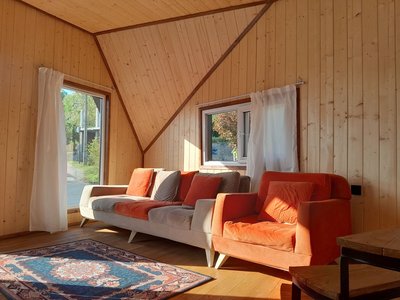 کلبه یک خوابه سوئیسی تنگه دار