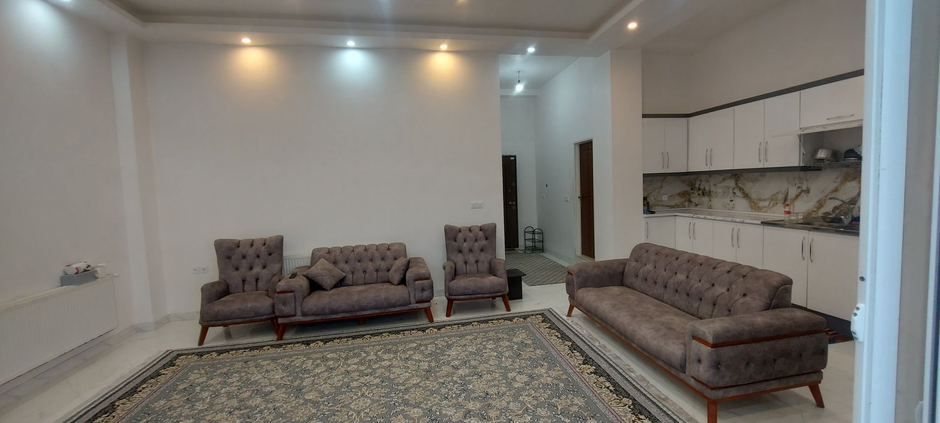آپارتمان یک خوابه جنگلی جکوزی دار دریای ابر دوهزار 1