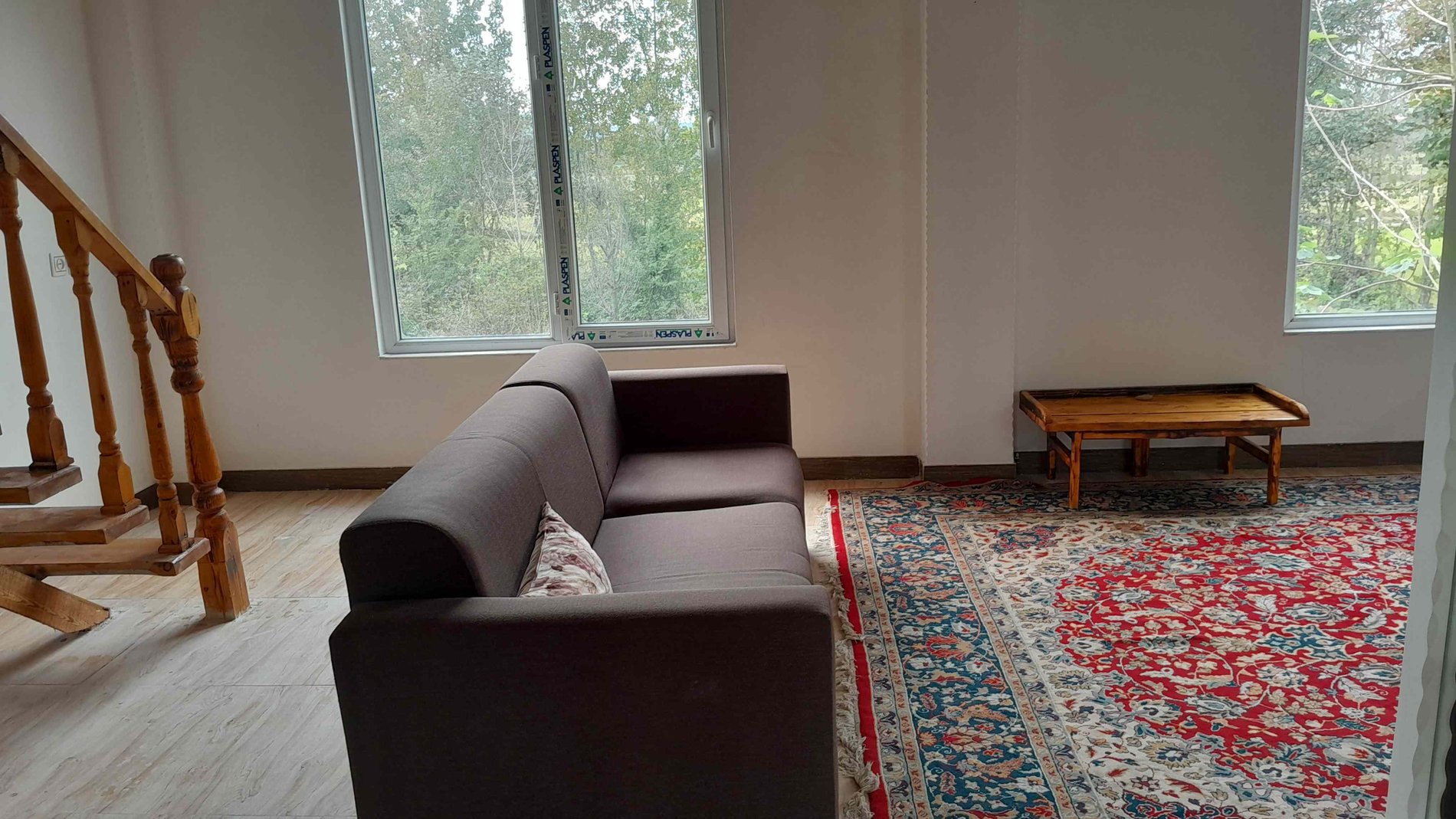 ویلا دو خوابه جنگلی ازبرم