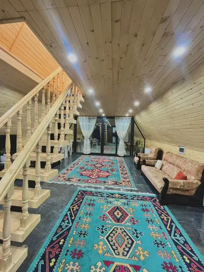 کلبه دوخوابه جنگلی استخردار پناه