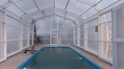 ویلا یک خوابه استخردار آبگرم حله سرا