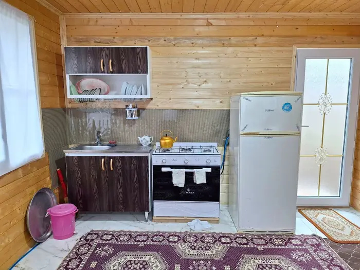 کلبه دوخوابه جنگلی صدای رود