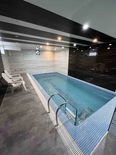 کلبه دوخوابه استخردار آبگرم زربنی