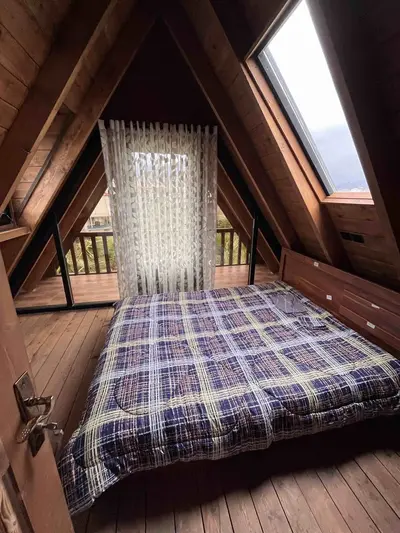 کلبه دوخوابه استخردار آبگرم زربنی