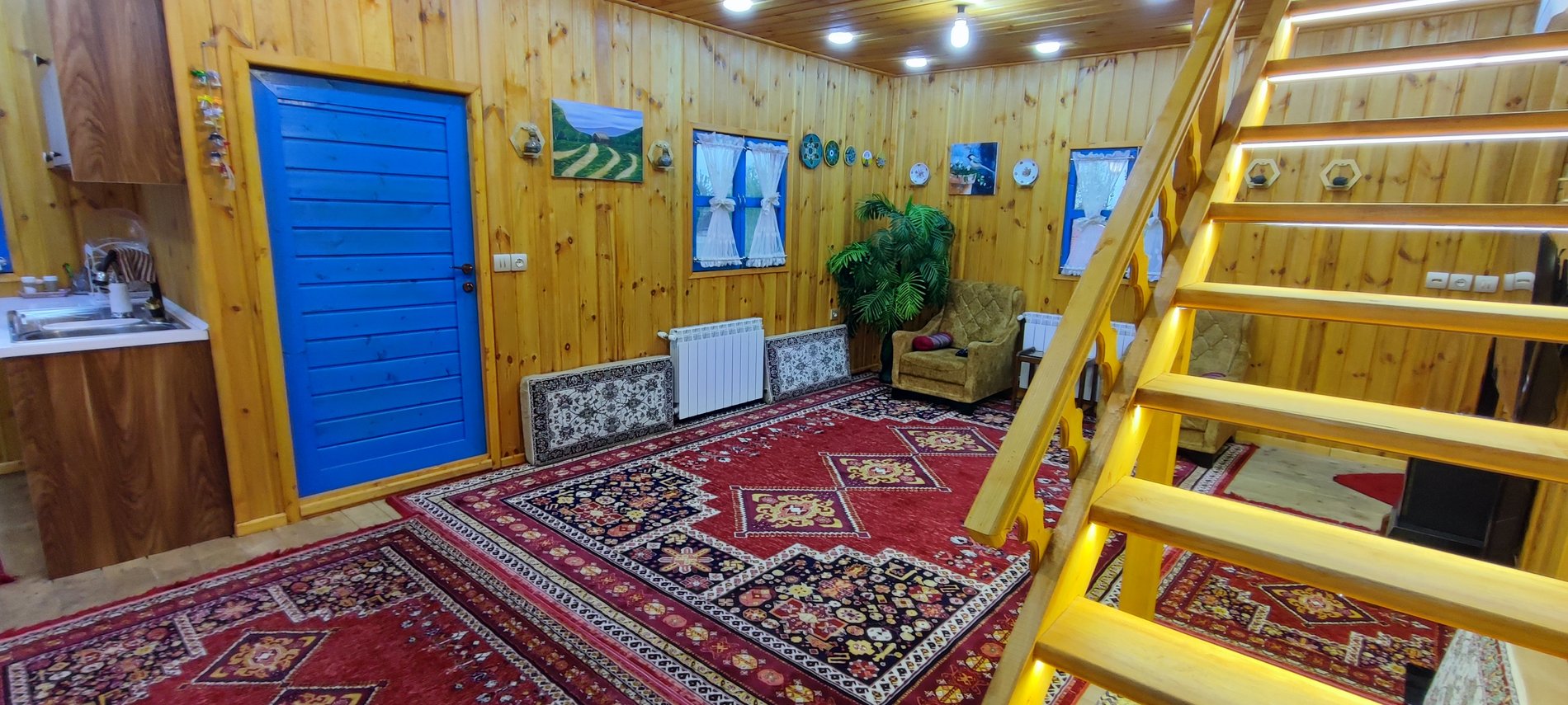 کلبه یک خوابه خانه مسافر آلوینا