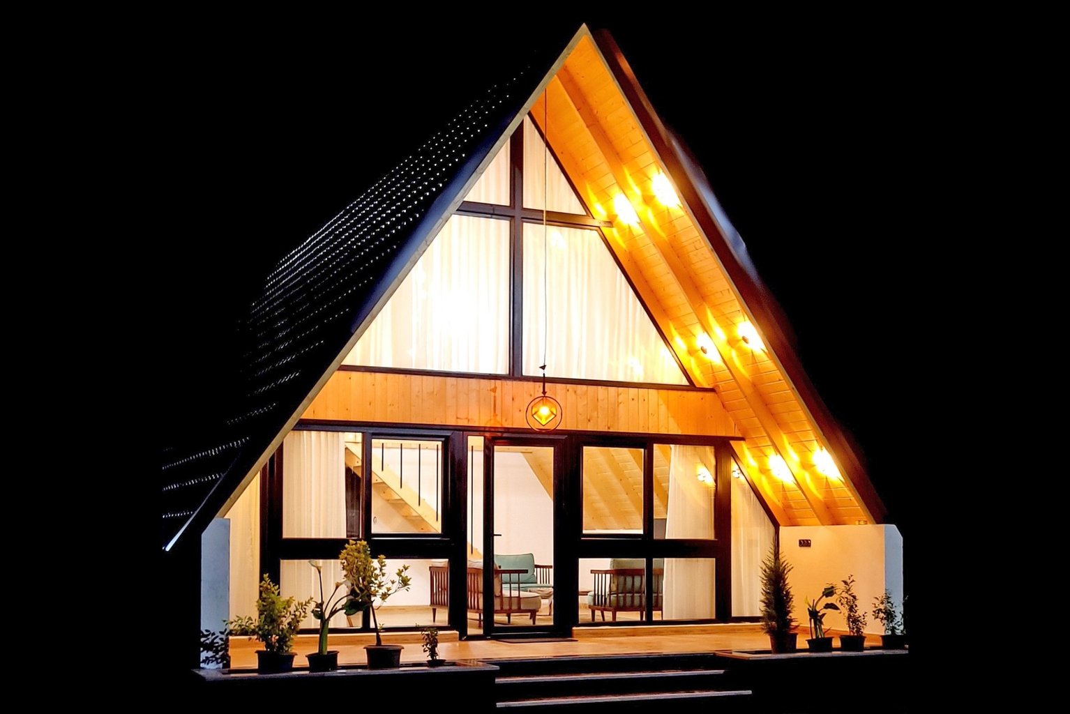 کلبه دوخوابه سوئیسی مه یاس