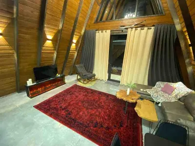 کلبه دوخواب سوئیسی جکوزی دار آرزو