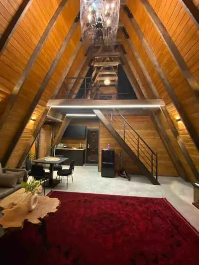 کلبه دوخواب سوئیسی جکوزی دار آرزو