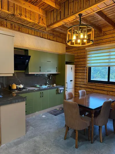 کلبه ویلا چوبی پاییزان