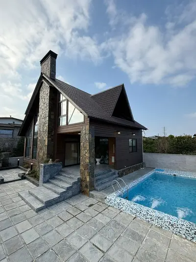 کلبه ویلا چوبی پاییزان