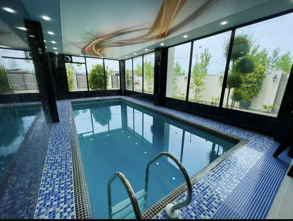 ویلا سه خوابه استخردار آبگرم قلعه