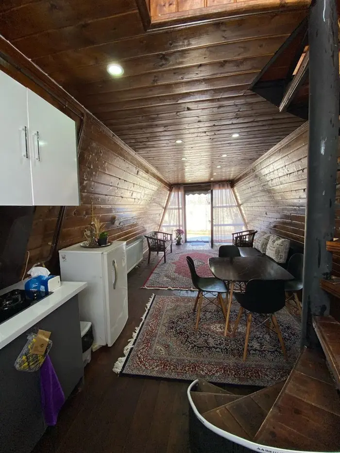 کلبه دوخوابه  دوبلکس سوئیسی گیلدا تاون - نمای کلی طبقه همکف کلبه های تک خواب