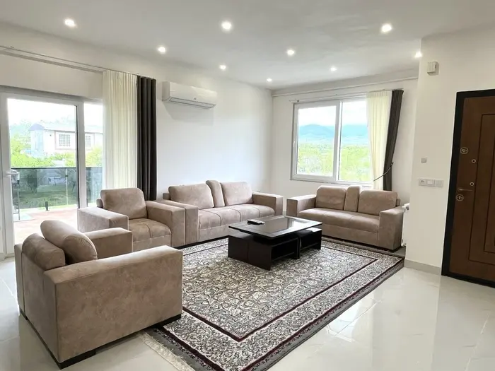 ویلا دوخوابه باغ عمارت سفید