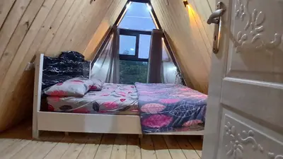 کلبه یک خوابه سوئیسی جکوزی دار اریشاه