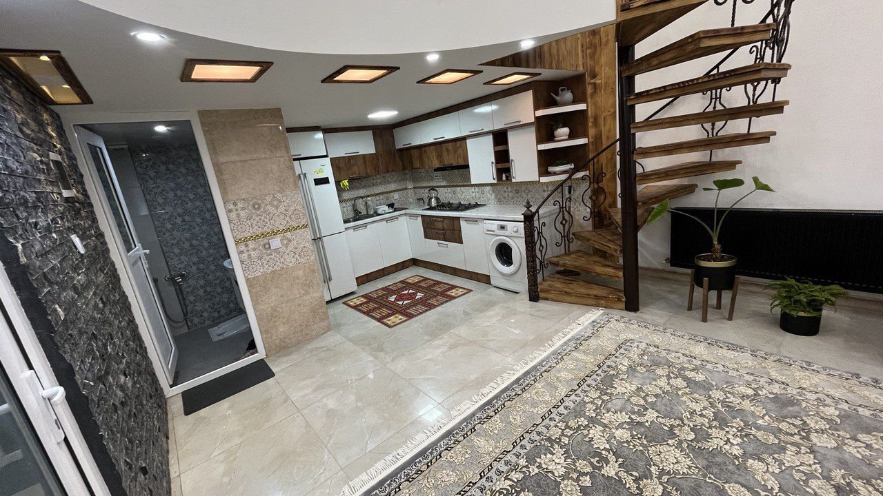 ویلا دوخوابه ساحلی استخردار آبگرم پوراحمدی